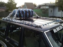 Xj decorations - roof.