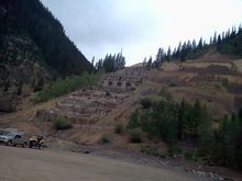 Eureka stamp mill, or whats left of it.