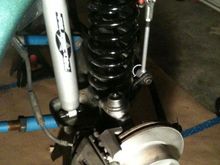New shocks, swaybar discos, rotors, pads, and alignment.