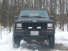 Little bit before getting new bumper with no bumper caps on