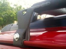 rubber tubing between the truck and the mounting tabs eliminates movement and noise