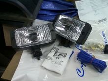 some fog lights for aesthetics until i can get some off-road lights, just had them laying around