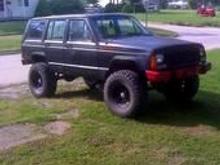 my parts jeep. 6.5 rustys lift