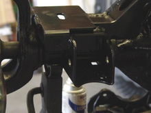 This is the exact setup I'm looking to run. TNT coil and lca bracket. Built in tract bar and shock mounts. Shock mounts use a bolt instead of bar pins.