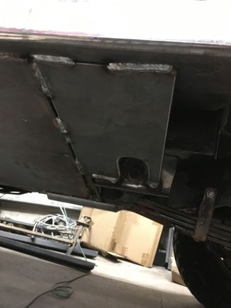 When welding this you’ll want to keep the spring bushing cool. I used a spray bottle before and after welding.