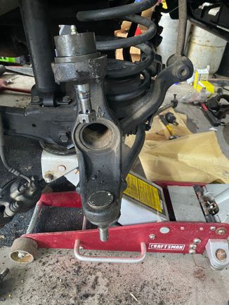 Ball joints were 280k in and done