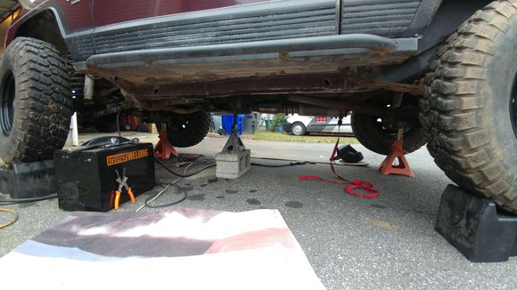 Sooo easy on 30yr old undercoating