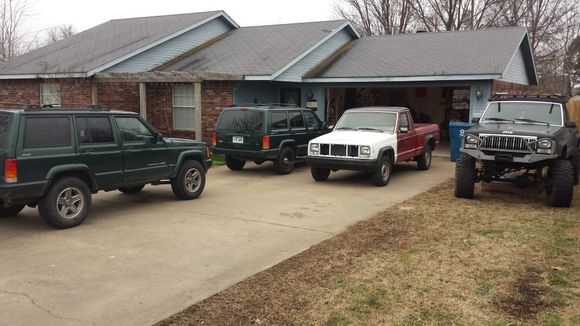 Previous xj and my daughters..