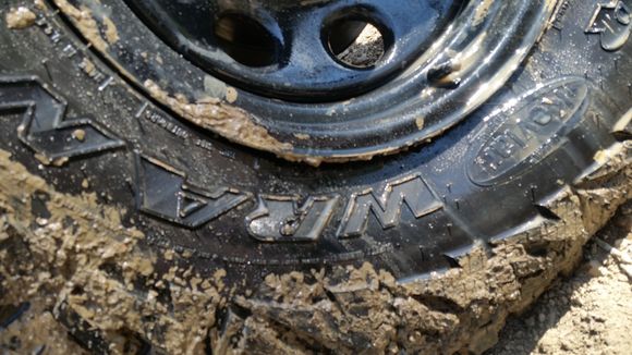 Bead popped after the roll. Still held air. Had to fill it to almost 80psi to reseat it. Gonna suck when I take it apart to clean out the inside at work.