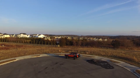 Drone shot