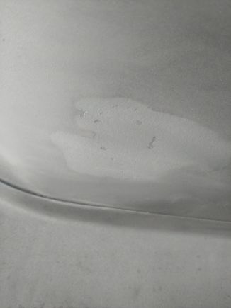 One of the deleted drains after filler.