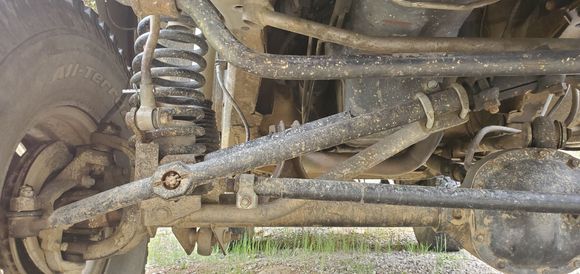 Unknown brand of upgraded steering. If anyone recognizes it, let me know!