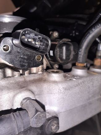 It's still too high. Ill have to shave it down and plug it. It may be different with the horseshoe intake but this is what I'm working with for now.
