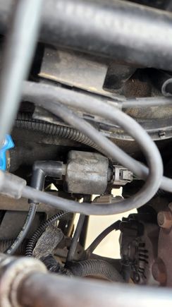 Small crack on the coil