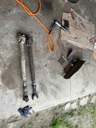 Prepping more parts for paint. 