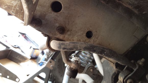 Rear front bumper mounts