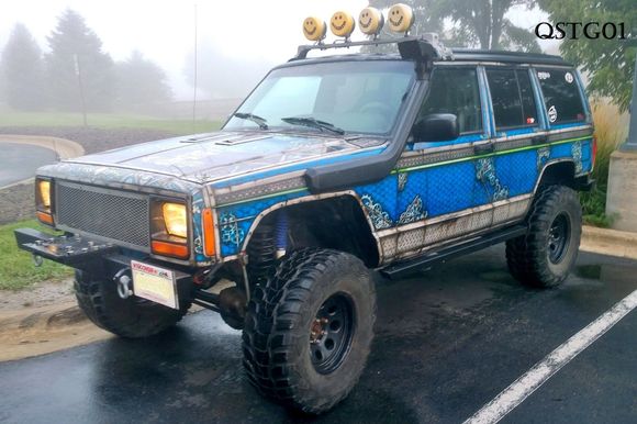 Styling in the office parking lot! :)