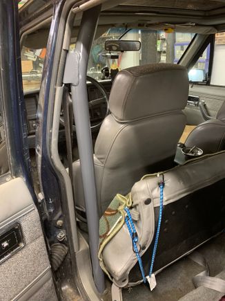 And/or fold up the back seat.