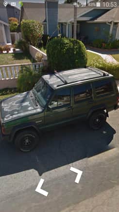 When you're at your in-laws house so much that you are in Google Maps Streetview