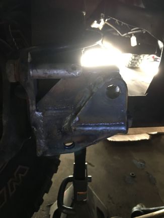 Then I fully welded in the rest.