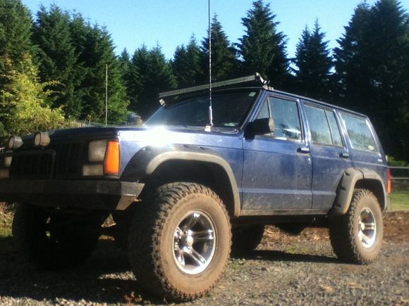 50" light bar installed