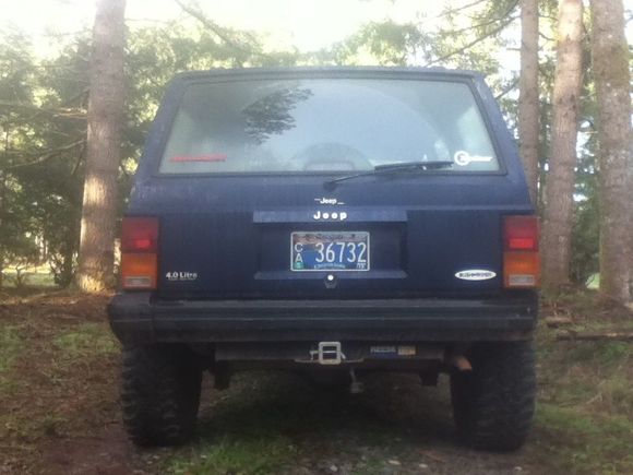 Ripped my bumper cap off wheelin