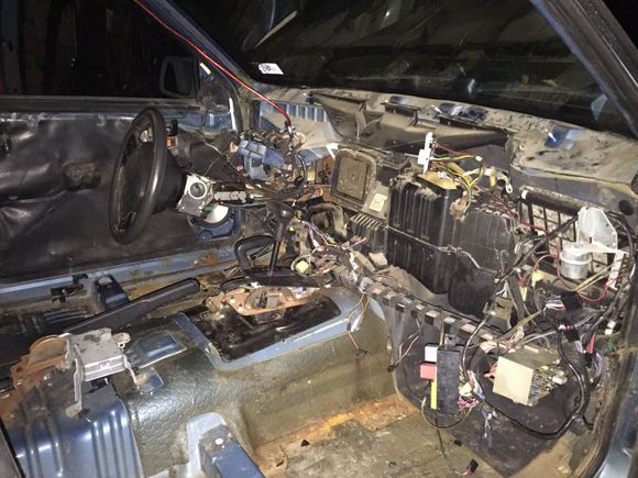 Figured while I had the interior out of do it right and replace my evaporator and heater core out