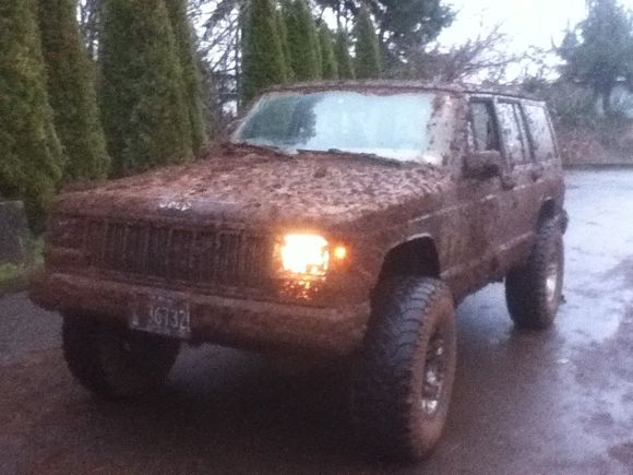 No I actually don't have a headlight out.