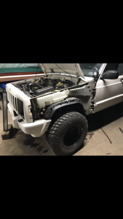 Fender removed