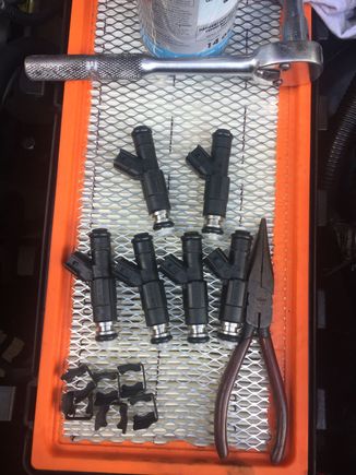 New rebuilt 784 injectors
