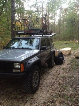 Camping along the Blue Ridge Parkway