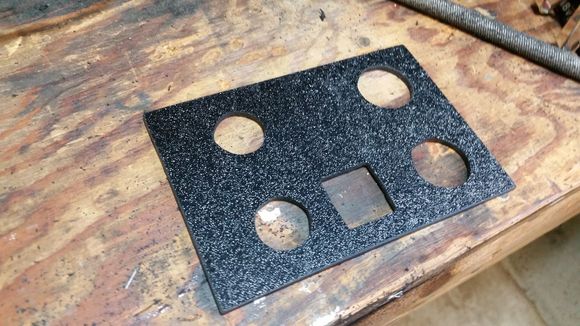textured side of the panel