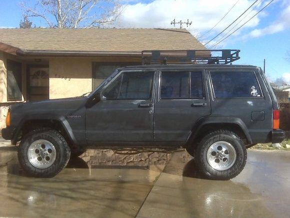 just washed the mud off