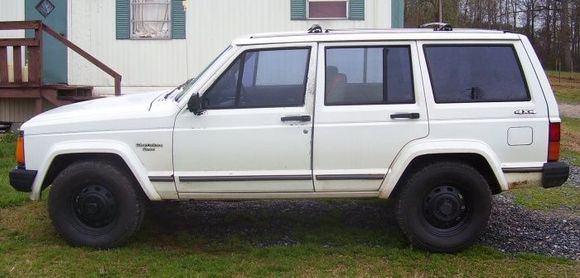 only mod at the time was bigger tires.