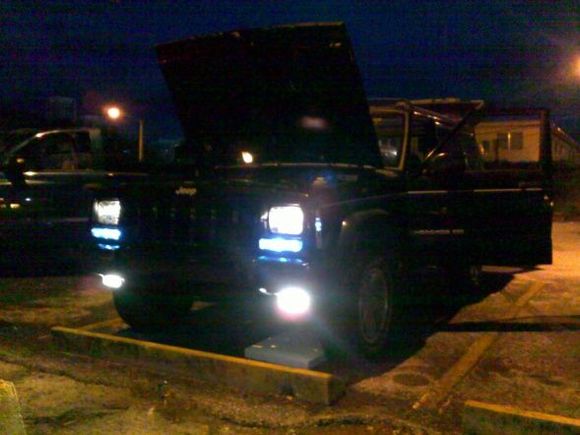 finally got the fog lights working