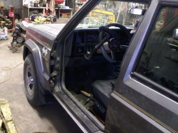 Drivers door off!