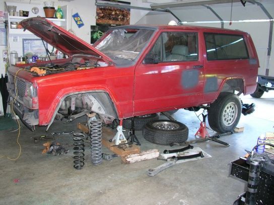 xj front