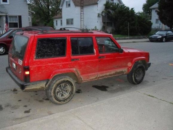 muddy and stock