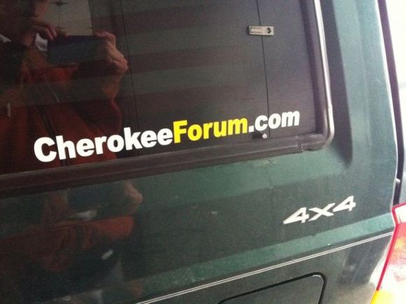 Got my stickers ;) XJ pride!