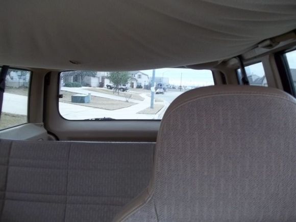 Saggy headliner...hmmm recover it or remove it.  That is the question.