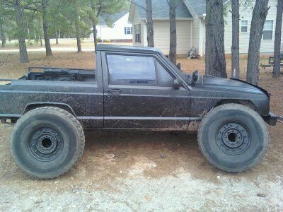 with my dodges 37's just playing around