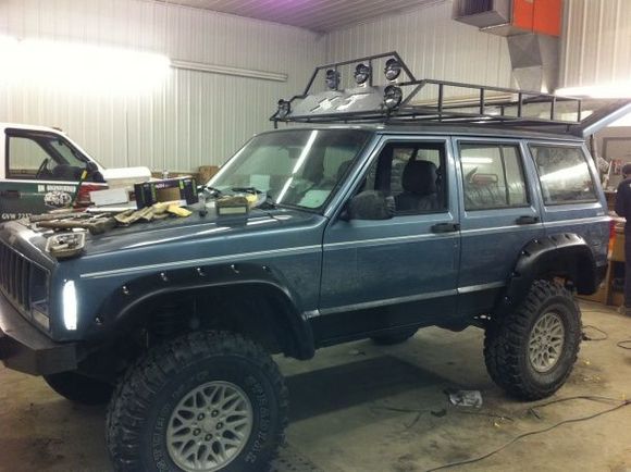 the complete look of her except i will be adding crager soft 8's or ballistic rims with in a few weeks.