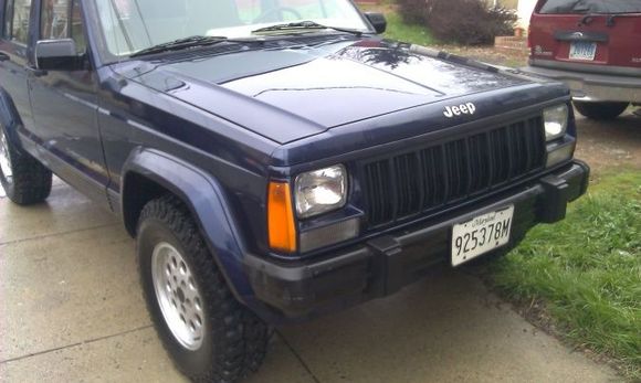 clean jeep