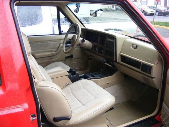 Clean interior
