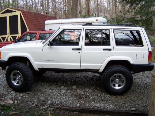 32x10.50x15 Super Swampers TSL Radials on Nomad 15x8 3.75 offset wheels.