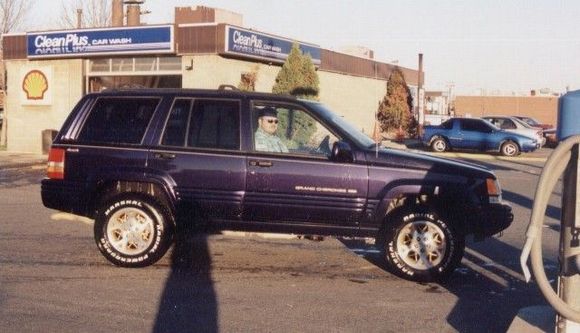 1997 Jeep Grand Cherokee Limited

V8, Auto, Fully fully loaded. All mopar skid plates front to back, up country suspension, saddle leather interior, sunroof, infinity gold. I bought it brand new and loved it.