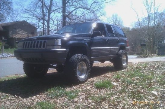 Last picture of my POOR OLD TIRES from 97. mickey thompson baja belted 32x14.50x15's. I loved those tires. I have driven them to mickey thompson SLICKS. LOL
