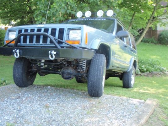 My jeep with the new 3in rough country