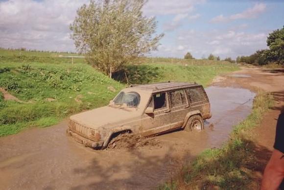 Got stuck trying to back out of it, so reverse and forward I go