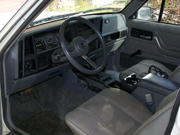 dirty interior